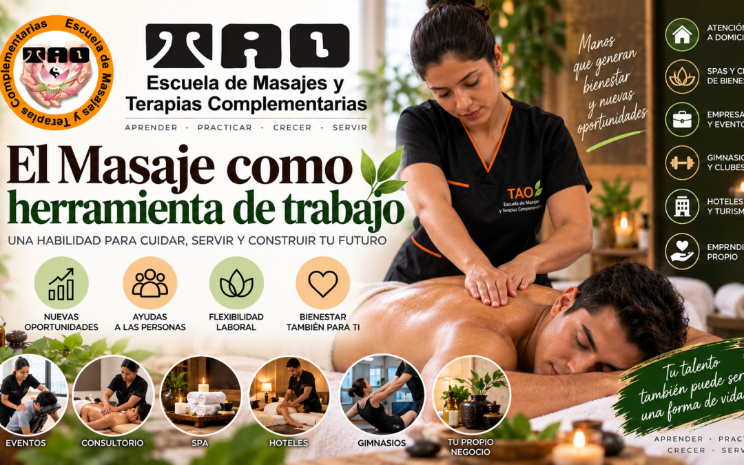 El masaje como herramienta de trabajo